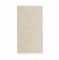 Tom Tailor Duschtuch Beige Frottier 100% Baumwolle mit Aufhänger 70 x 140 cm