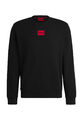 HUGO Diragol212 Herren Pullover rundhals Pulli Sweater Sweatshirt schwarz