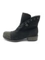 RIEKER DAMEN STIEFEL STIEFELETTEN BOOTS GR: 36 UK: 3,5 SCHWARZ