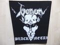 Venom Black Metal Rückenaufnäher Backpatch 31,3 cm x 32 cm Hellhammer 80´s