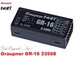 Graupner GR-16 33508 - 2,4GHZ HOTT 8K EMPFÄNGER Graupner/Hott GR16 -  NEU&OVP