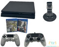 PlayStation 4/ PS4 Konsole 500 GB Schwarz - CUH-2016A - 2 Spiele - 2 Controller