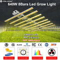 Phlizon 640W 320W LED Grow Light Bar Vollspektrum Zimmerpflanzen Veg Bloom Lampe