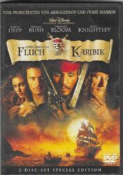 Fluch der Karibik mit Johnny Depp Orlando Bloom Keira Knightley | 2 DVD |