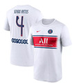 Paris Saint Germain T-Shirt Herren Nike N&N Top - Ramos 4 - Neu