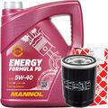 FEBI ÖLFILTER + 5L 5W-40 MANNOL ENERGY FORMULA PD MOTORÖL 9.55535-S2 GH2 5W40 ÖL