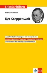 Klett Lektürehilfen Hermann Hesse, Der Steppenwolf: Interpretationshil 1282407-2