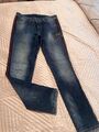 Tolle Cambio Damen Jeans 'luxury', dunkelblau, Gr. 40