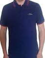 Pink Floyd Polo Shirt Dark Side of The Moon Prism  Herren Navy Blau GR. S