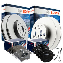 BOSCH Bremsenset BMW 1er F20 F21 2er F23 F22 F87 VORN Ø284 HINTEN Ø290 + WAKO