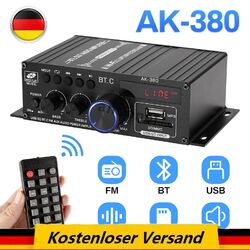 800W Bluetooth Mini Verstärker HiFi Power Audio Stereo Bass Auto AMP USB MP3 FM