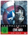 The first Avenger - Civil War (Steelbook) (2D + 3D Blu Ray)