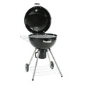 Kamino BBQ Kugelgrill 57 cm schwarz Holzkohlegrill Standgrill