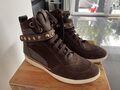 Damen Schuh Sneakers Geox Gr. 40 Braun/Coffee