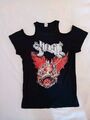 Ghost Prequelle Shirt Damen mit Cutouts Gr.S Modifiziert