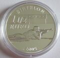 Frankreich 1,50 Euro 2005 Olympia Turin Biathlon Silber