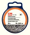 Stecknadeln ST 0,60 x 30 mm silberfarbig, Packung mit 25g, 024480, Prym