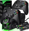 2* Xbox One Akku & Ladestation für Xbox One X S Elite Xbox Series X S Controller