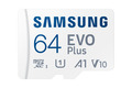 Samsung EVO Plus (2024) microSD-Speicherkarte inkl. SD-Adapter, 64 GB Speicherka