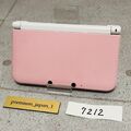 Nur Nintendo 3DS LL XL-Spielkonsole, Weiß x Pink, ohne Box, Japan