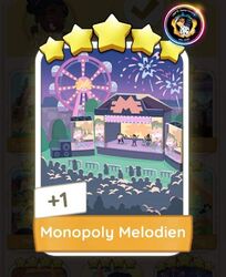 Monopoly Go Karte / Cards / Sticker 5 Sterne 🌟 Monopoly Melodien / Tunes 🌟