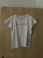 Marc O Polo Damen T Shirt Weiß Gr L Basic Logo