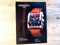 RAYMOND WEIL DON GIOVANNI COSI GRANDE - RAHMENBARES WANDKUNSTMAGAZIN UHRENWERBUNG