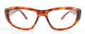 CLAIRE GOLDSMITH LEGACY Brille Gregg Light Tortoiseshell Handmade Italien Large