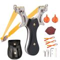 Steinschleuder Zwille Sport Schleuder Slingshot Sportkatapult Wild Jagd Profi DE