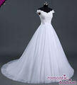 ♥ Brautkleid Hochzeitskleid Weiß Größe 34-54 zur Auswahl+NEU+SOFORT+W102♥