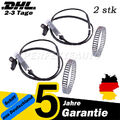 2x Neu ABS-SENSOR + 2x ABS-RING HINTEN FÜR BMW 1-ER E81 E87 3-ER E90 E91 E92 DE