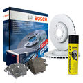 BOSCH Bremsensatz CITROËN C1, Peugeot 107, TOYOTA, Aygo   Ø247mm VORN  Reiniger