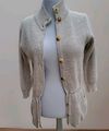 Strickjacke Damen Gr L Vintage 90er aus reiner Wolle gefertigt 