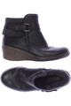 Ecco Stiefelette Damen Ankle Boots Booties Gr. EU 37 Leder Schwarz #gt6k33m