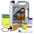 MANN ÖLFILTER+5L LIQUI MOLY TOP TEC 4200 5W-30 +SCHRAUBE+DICHTUNG 31912169