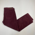 Herren DOCKERS by LEVI’S Cordhose rot/burgund Straight Fit, W38 L30