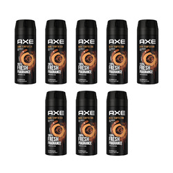 Deo Axe Dark Temptation 8x 150ml Deospray Deodorant Bodyspray Herren