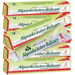 Alpenkräuter Balsam Creme mit Rote Weinlaub Rosskastanie Emulsion Lloyd 200ml 6x