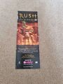 TNEWL41 WERBUNG 11X4 RUSH: "LIVE IN RIO" - AUF DVD