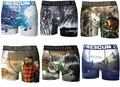 FREEGUN Herren Boxershorts 46x versch. MEGA-Designs, Retroshorts, 