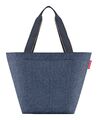 reisenthel Shopper M Shopper Tasche Herringbone Dark Blue dunkelblau Neu