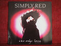 Simply Red ‎– It's Only Love (Valentine Mix) (12", Maxi) Vinyl - NM/VG+