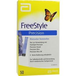 FREESTYLE Precision Teststreifen ohne Codieren 50St 9628639