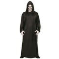 ROBE MIT KAPUZE - SENSENMANN TOD GRIM REAPER 52/54 (L) Herrn Kostüm Halloween