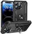 PANZER HÜLLE MIT RING Für APPLE IPHONE 16 PRO HANDY SCHUTZHÜLLE OUTDOOR HARDCASE