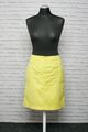 180 R06 MARC O`POLO Damen Rock Gr. 40 lemon gelb kurz Minirock Sommerrock