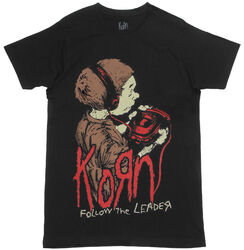 Korn T-Shirt offiziell Follow The Leader Logo Rock Metal Band Album S-2XL Neu