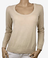 FEINSTRICK - PULLOVER von LINEA TESINI by HEINE Rundhals-Ausschnitt BEIGE  (38)