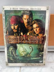 PIRATES OF THE CARIBBEAN 2 DVD 2 Discs Special Edition Fluch der Karibik Disney