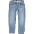 Lee Daren Herren blau gerade schmale Stretchjeans W33 L30 (70059)